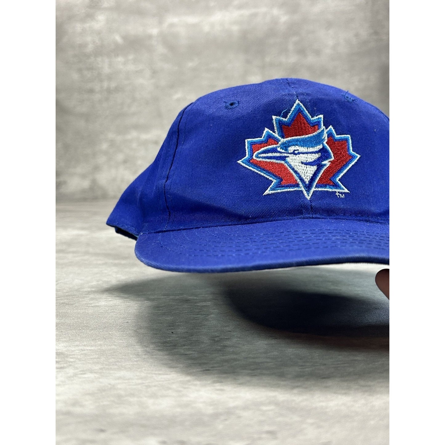 Vintage Toronto Blue Jays MLB Embroidered Logo Baseball Snapback Hat OSFA Blue