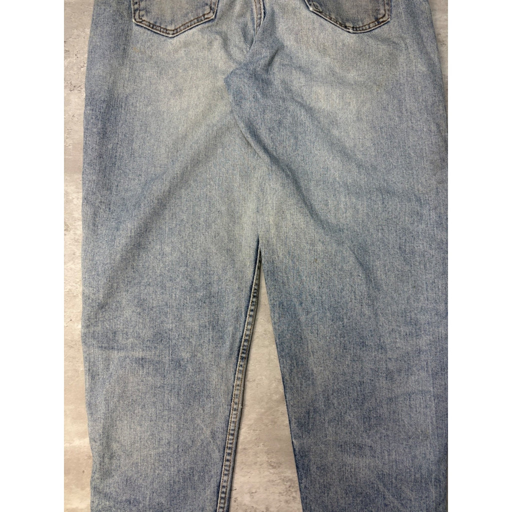 Vintage 90s Levis Red Tab Distressed Light Wash Denim Pants Size 36