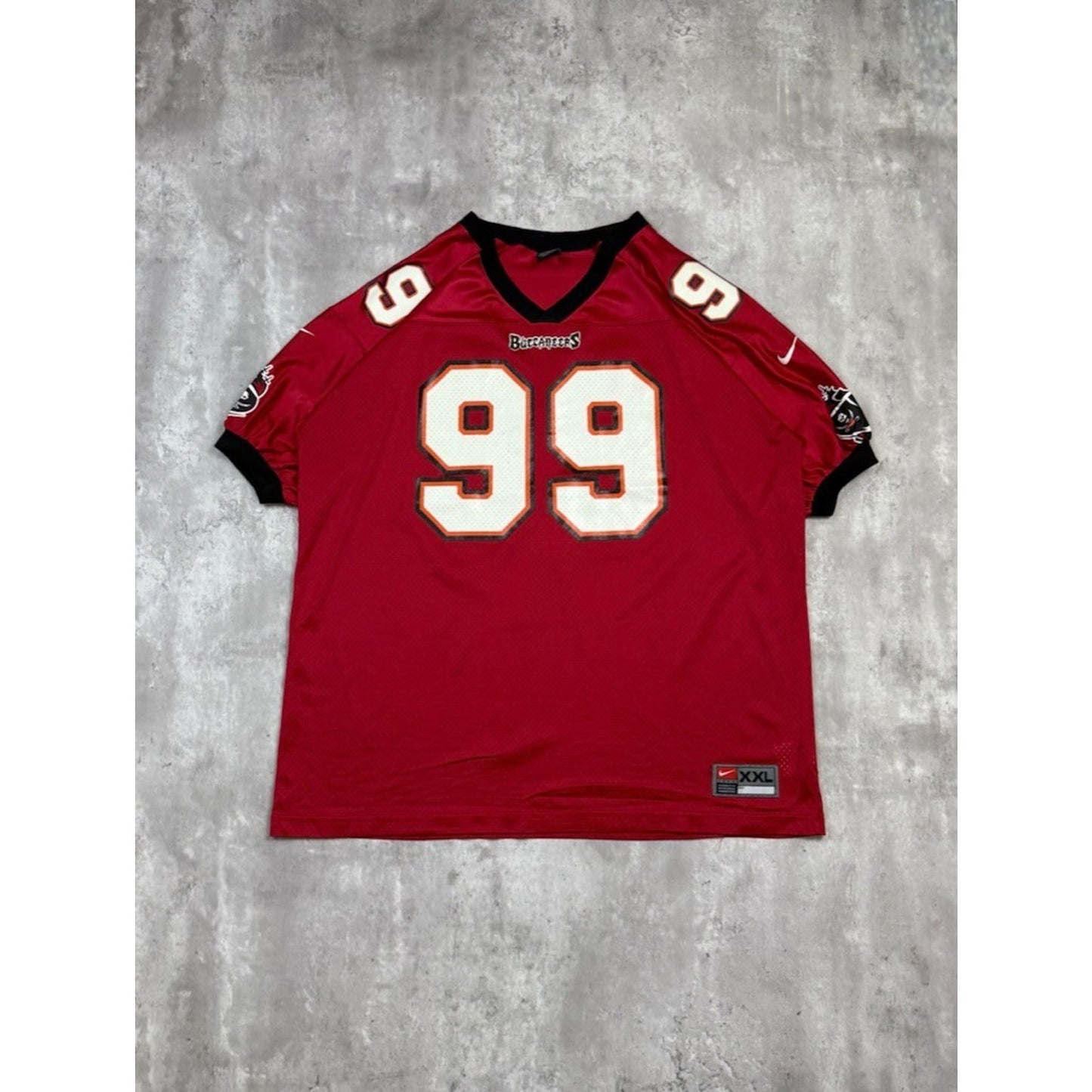 Vintage 90s Tampa Bay Buccaneer #99 NFL Nike Football Jersey Size 2XL