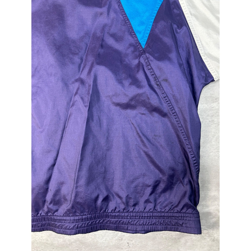 Vintage 90s Nike Embroidered Logo Swoosh Nylon Windbreaker Jacket Size XL