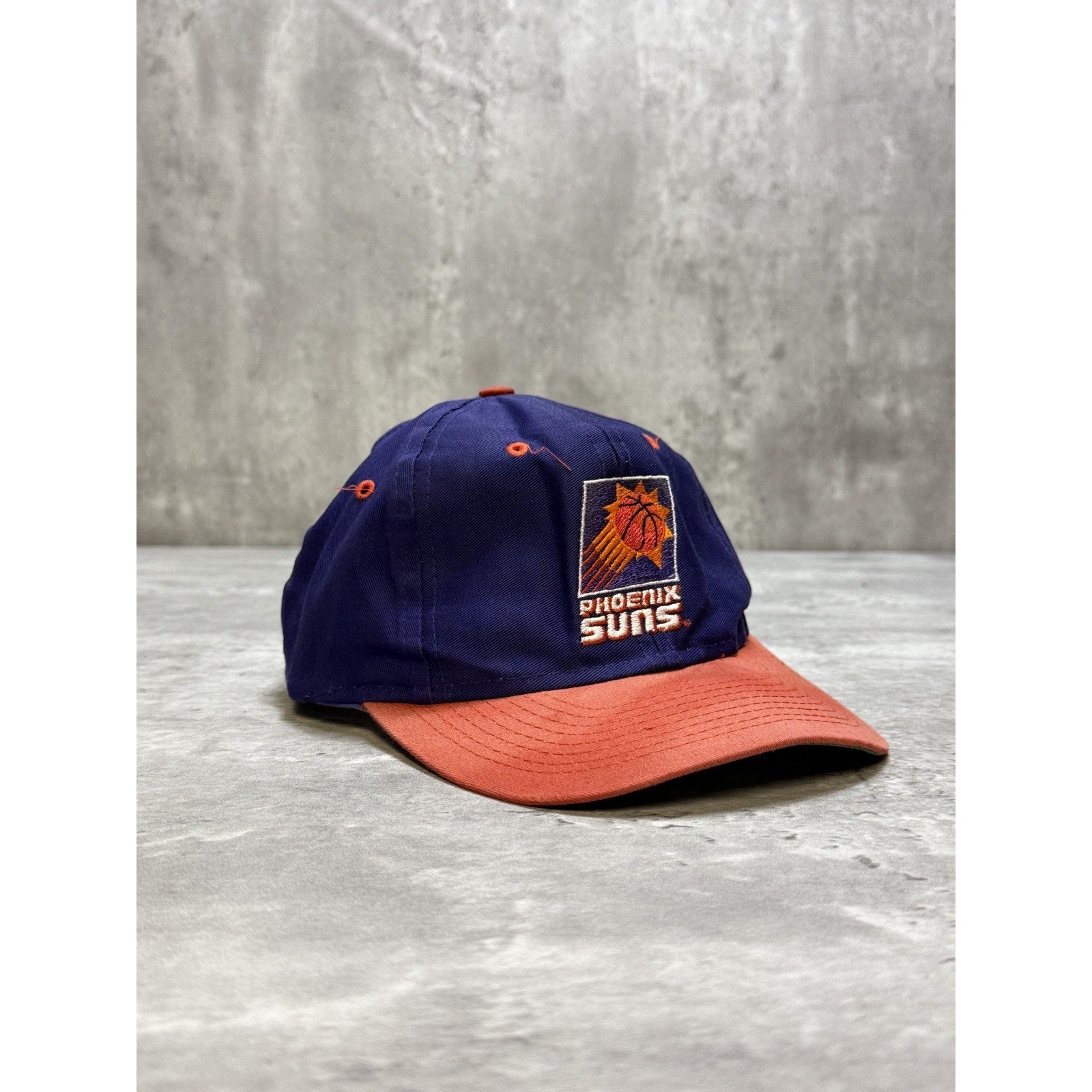 Vintage 90s Phoenix Suns NBA Embroidered Logo Basketball Snapback Hat OSFA