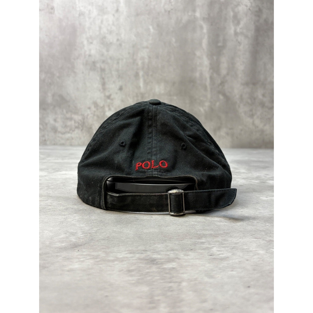 Vintage Polo Ralph Lauren Embroidered Pony Strapback Hat OSFA