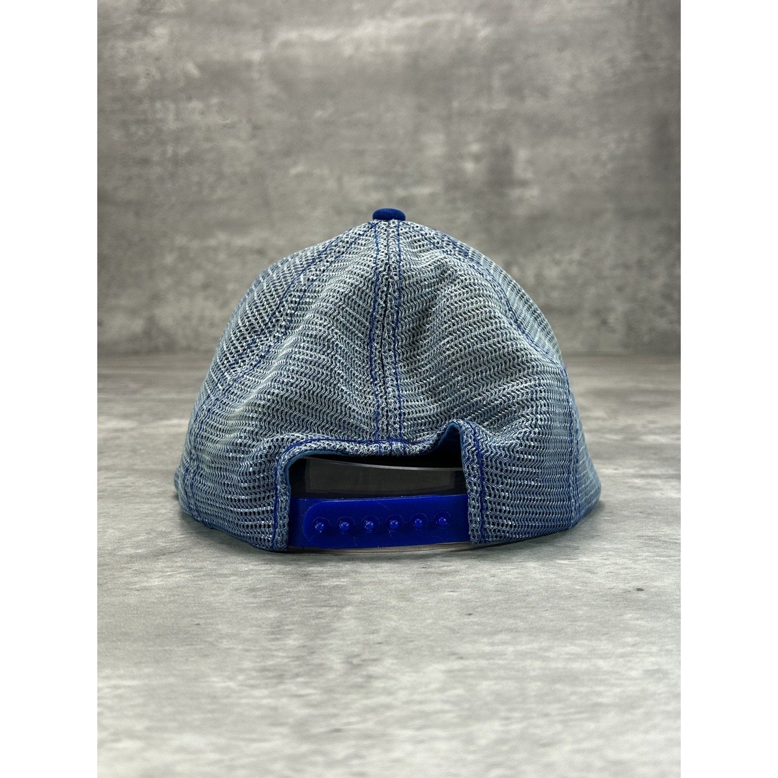 Vintage 80s MIlwaukee Brewers MLB Embroidered Logo Trucker Snapback Hat OSFA