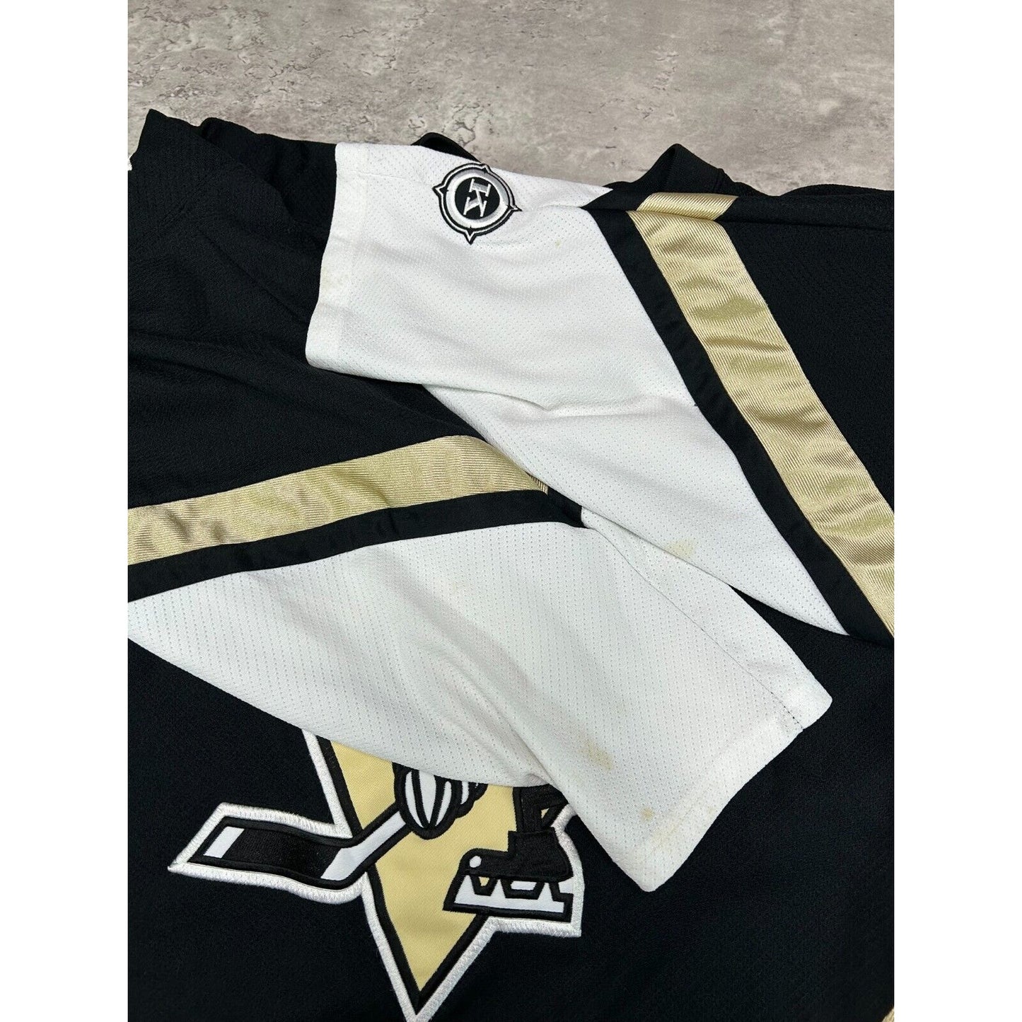 Vintage Pittsburgh Penguins NHL Stitched Koho Hockey Jersey Size Medium Black