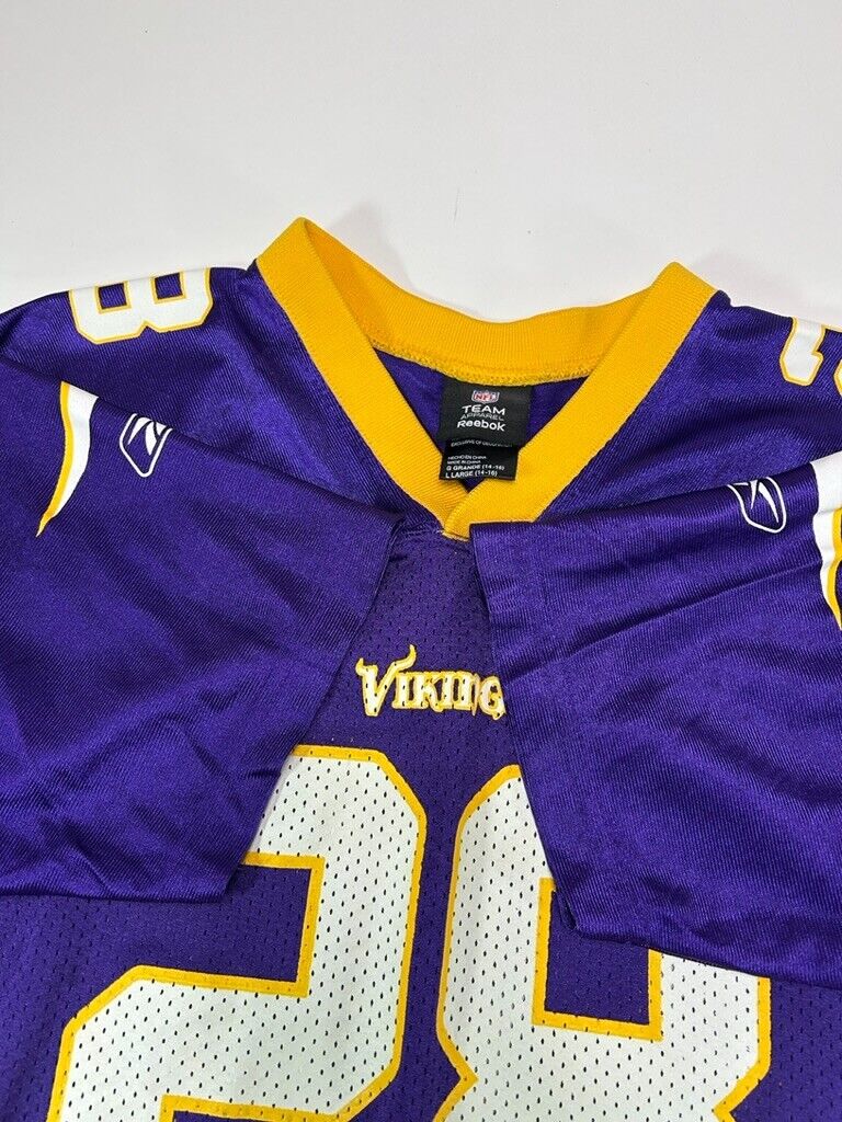 Adrian Peterson #28 Minnesota Vikings NFL Reebok Football Jersey SzYOUTH Large