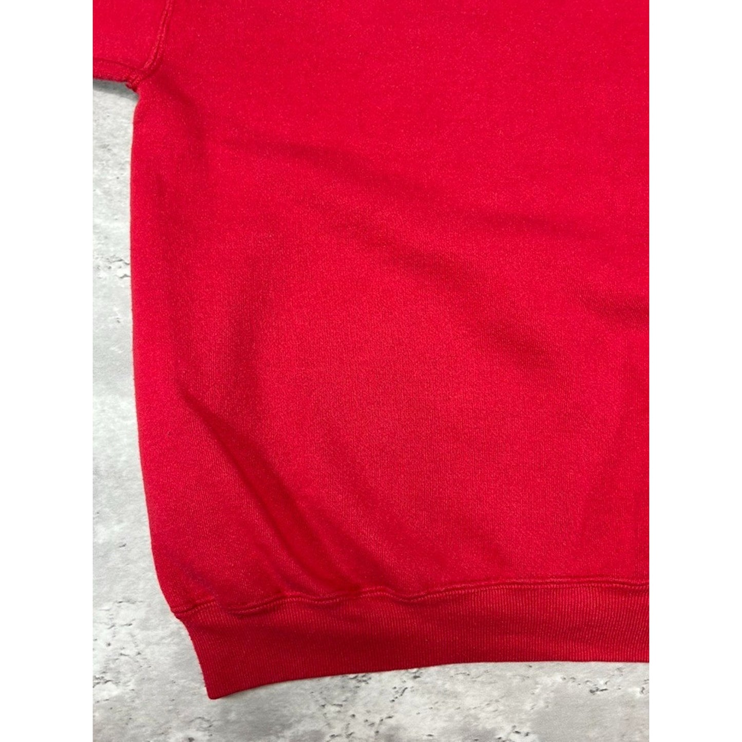 Vintage 1990 San Francisco 49ers NFL Spellout Logo Starter Sweatshirt Size XL