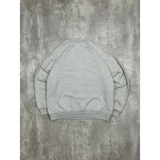 Vintage 90s White Tail Deer Nature Animal Graphic Sweatshirt Size Large