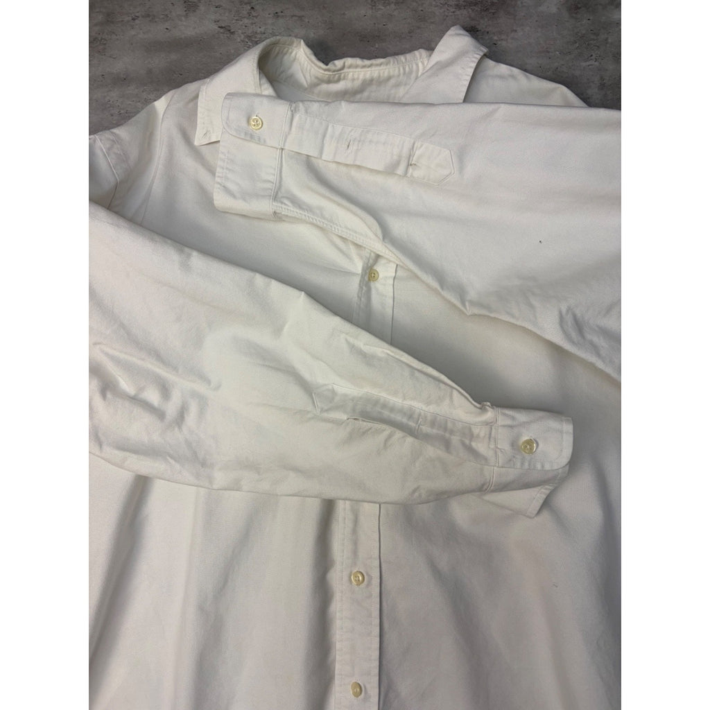Vintage Polo Ralph Lauren Embroidered Pony Long Sleeve Button Up Shirt Size 2XL