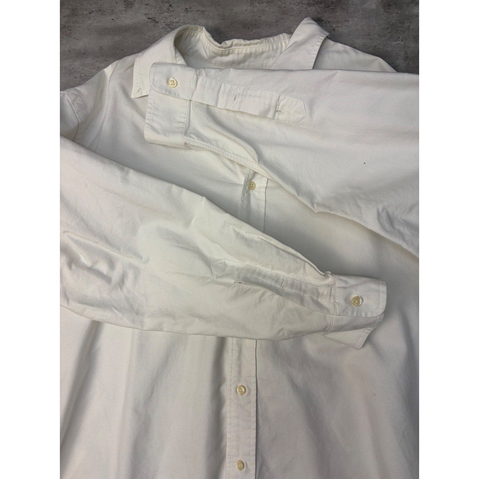 Vintage Polo Ralph Lauren Embroidered Pony Long Sleeve Button Up Shirt Size 2XL