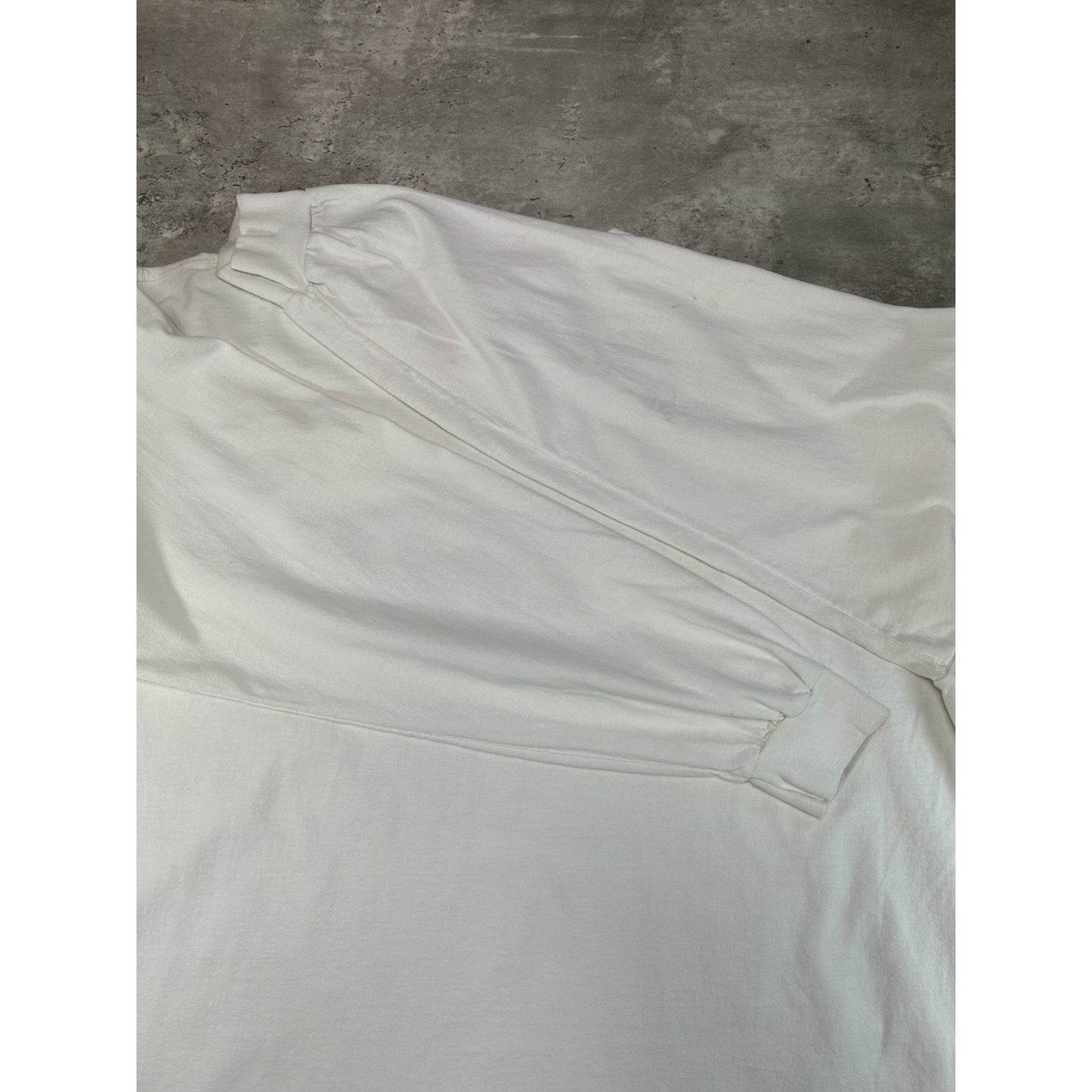 Vintage 2000s No Fear Graphic Spellout Long Sleeve T-Shirt Size XL White