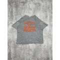 Vintage 80s Denver Broncos NFL Spellout Graphic Football Warmup T-Shirt Sz Large