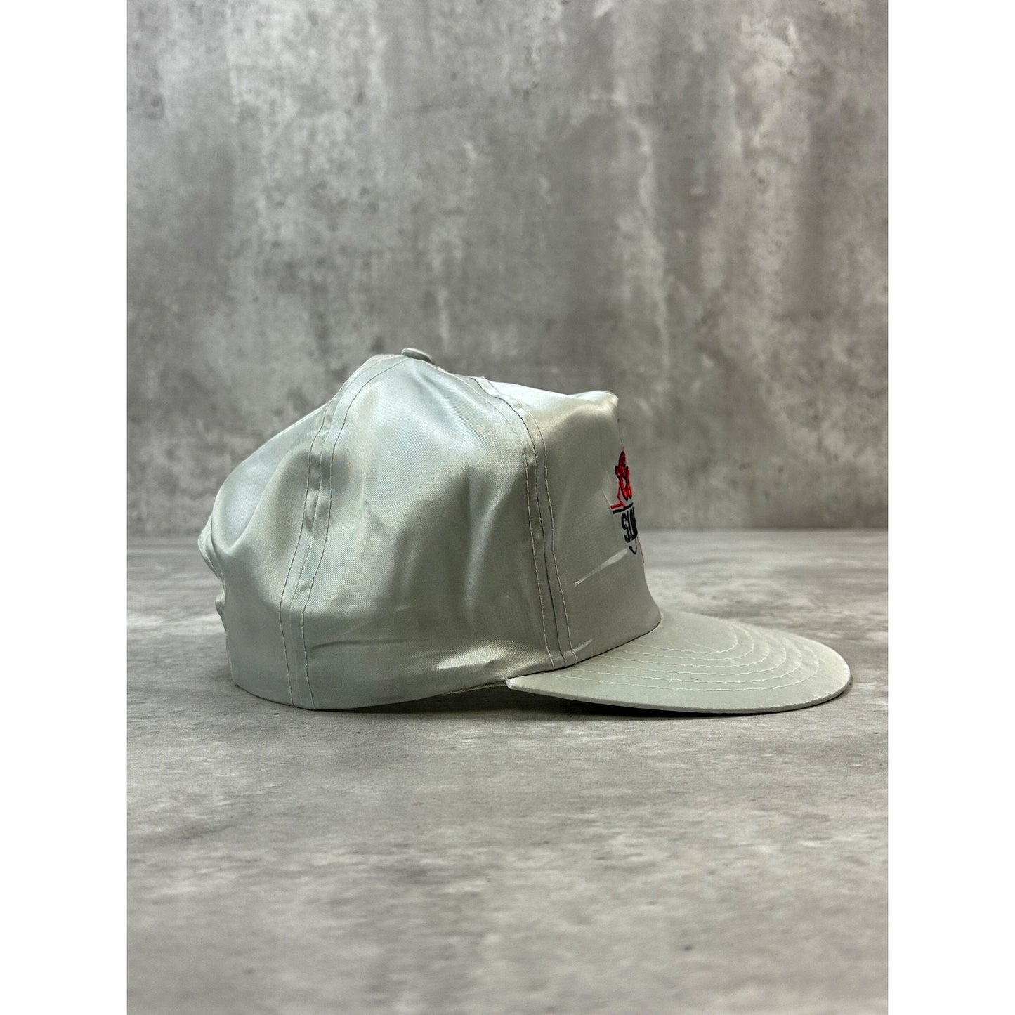 Vintage 90s Coors Slo Pitch Embroidered Spellout Beer Promo Snapback Hat OSFA
