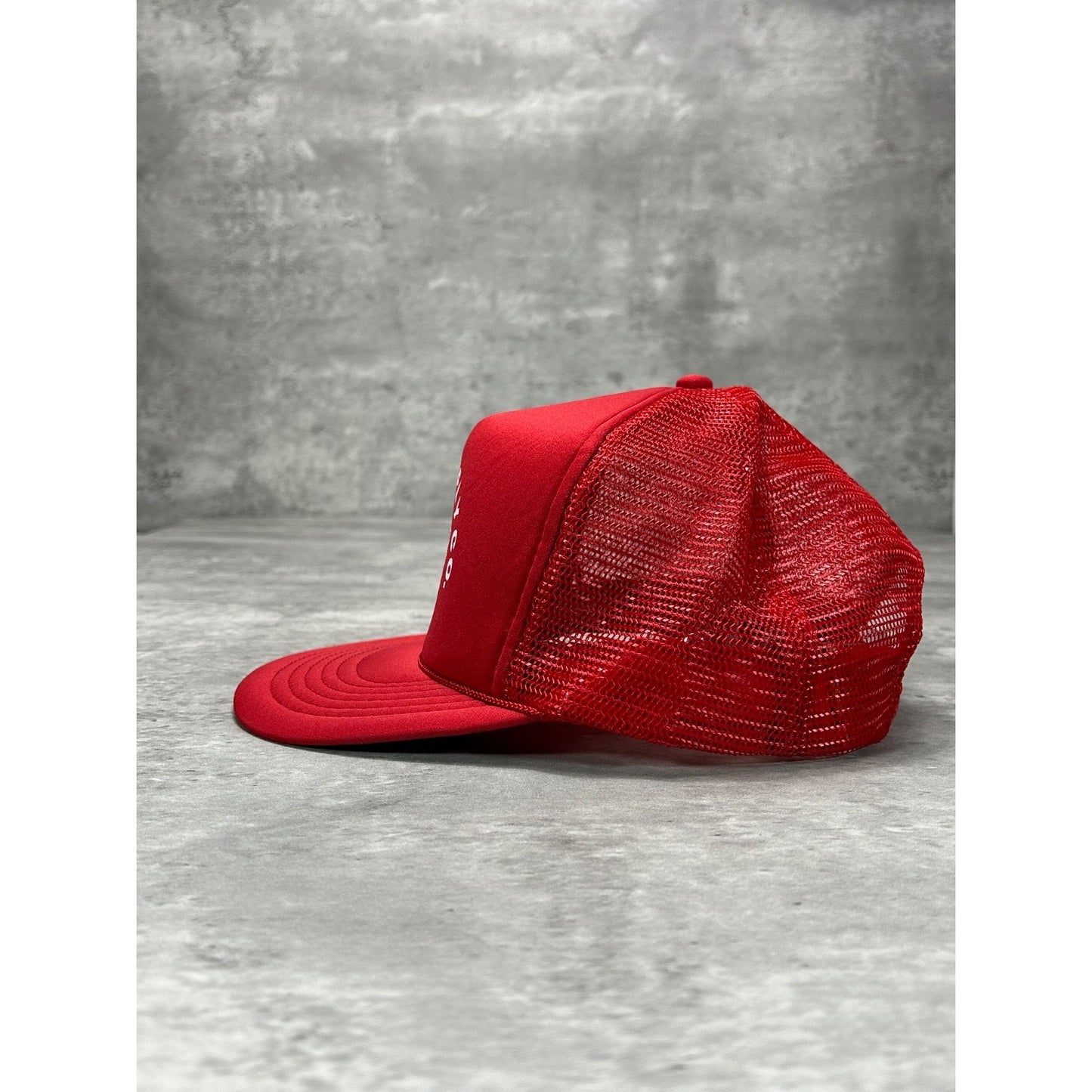 Vintage Medina Supply Co Graphic Spellotu Trucker Snapback Hat OSFA