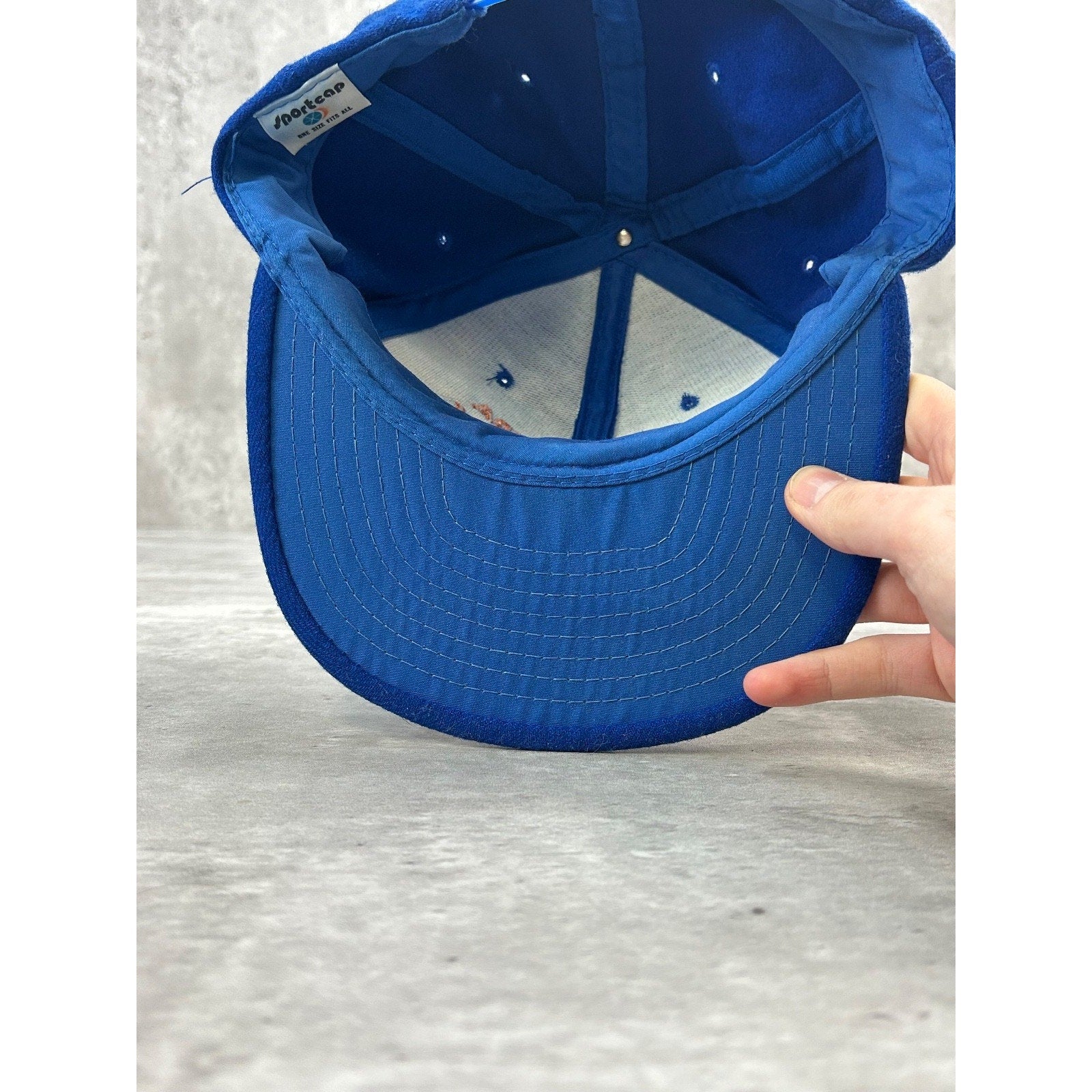 Vintage 90s Florida Gators NCAA Embroidered Script Spellout Snapback Hat OSFA