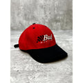 Vintage Bud Racing Nascar Embroidered Logo Strapback Hat OSFA