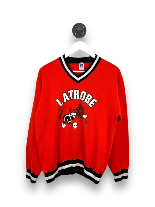 Vintage 80s/90s Latrobe Tigers Basketball Russell Athletic Sweatshirt Sz Medium