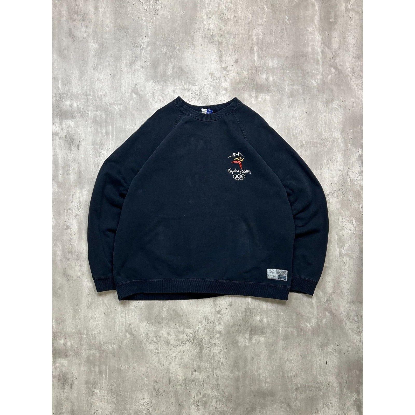 Vintage 2000 Sydney Olympics Embroidered Logo Crewneck Sweatshirt Size XL