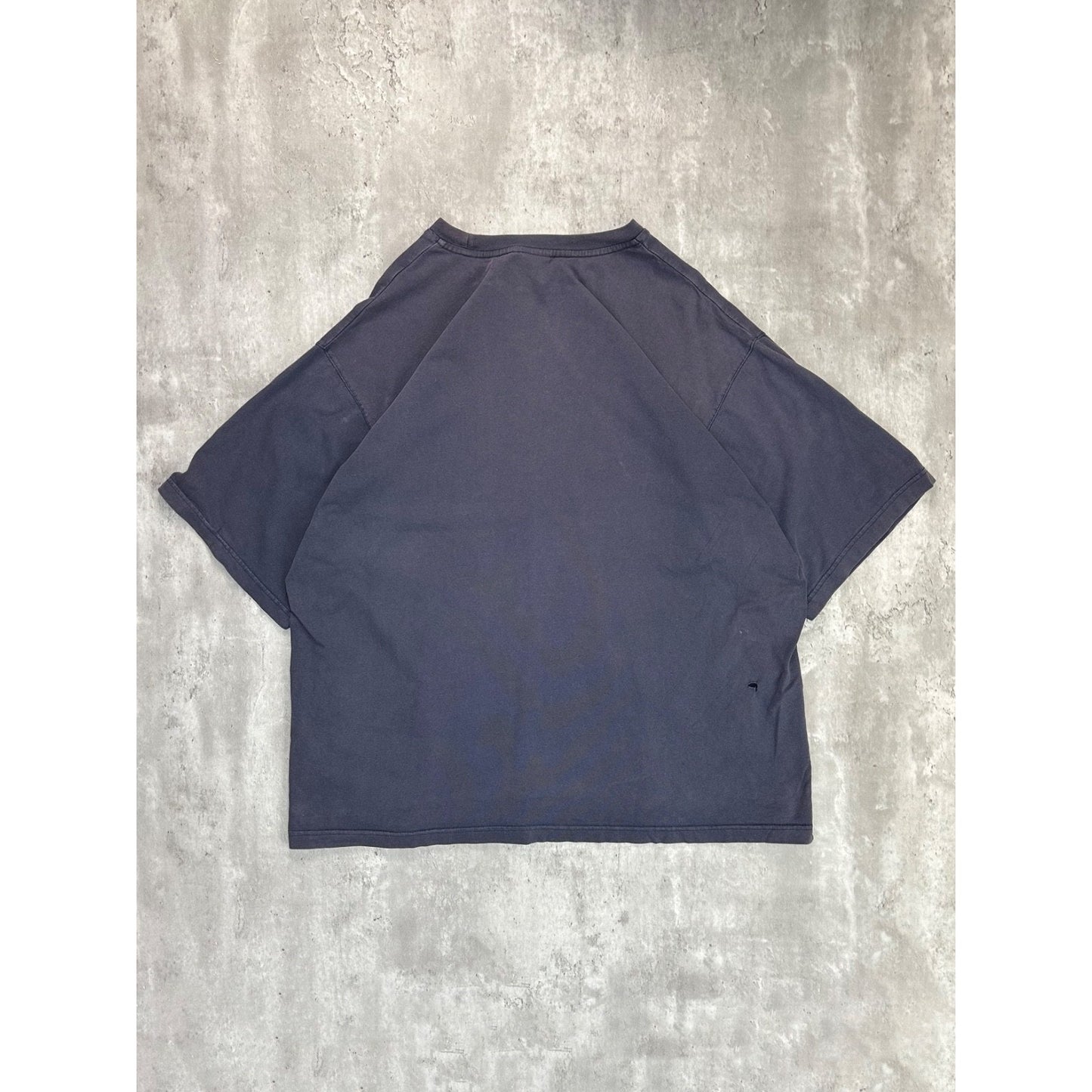 Vintage 2000s Nike Embroidered Swoosh T-Shirt Size 2XL Navy Blue