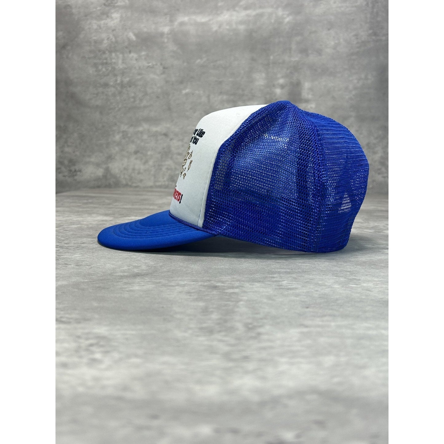 VTG 1983 Hard To Soar Like An Eagle When You Work With Turkeys Snapback Hat OSFA