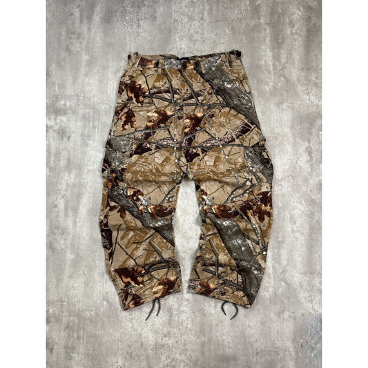 Vintage Fusion 3-D Tree Camo Utility Cargo Hunting Pants Size 38