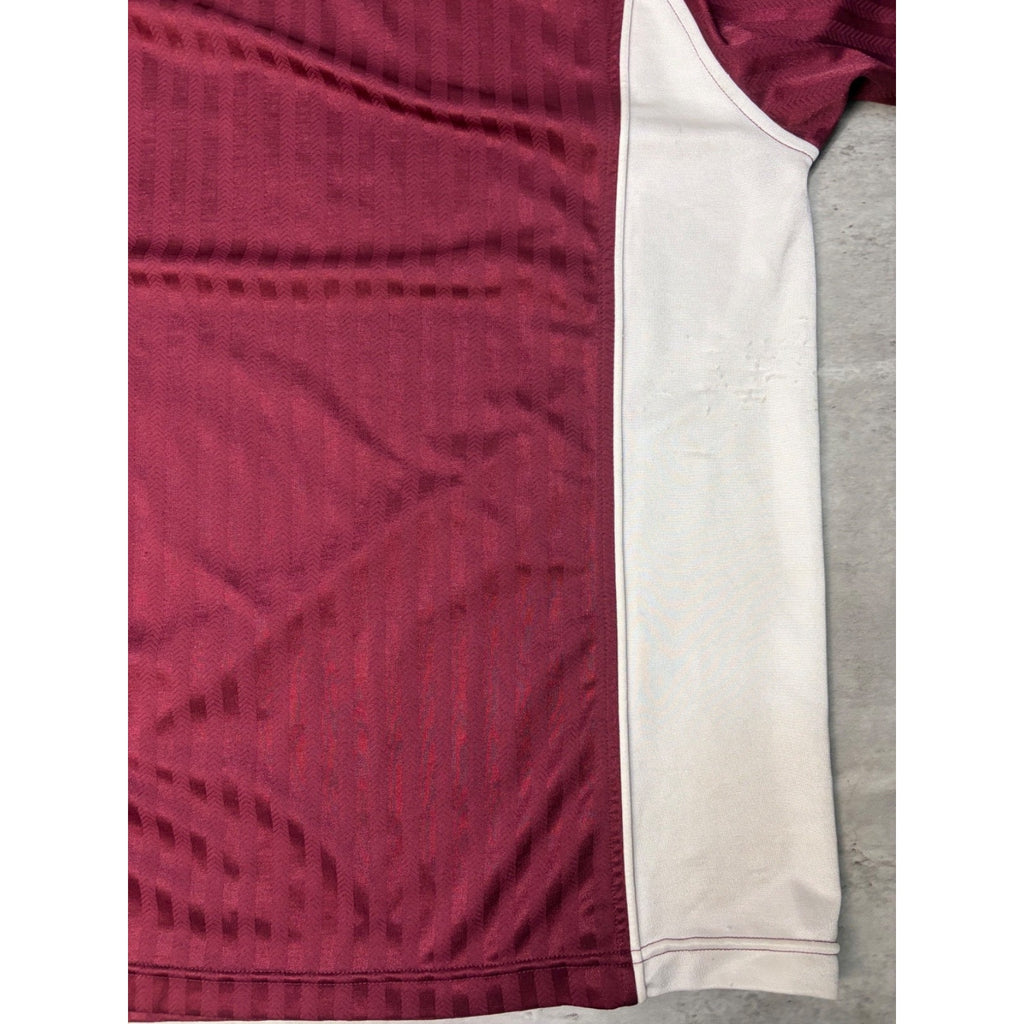 Vintage 90s Adidas Embroidered Logo #16 Two Tone Soccer Jersey Size XL