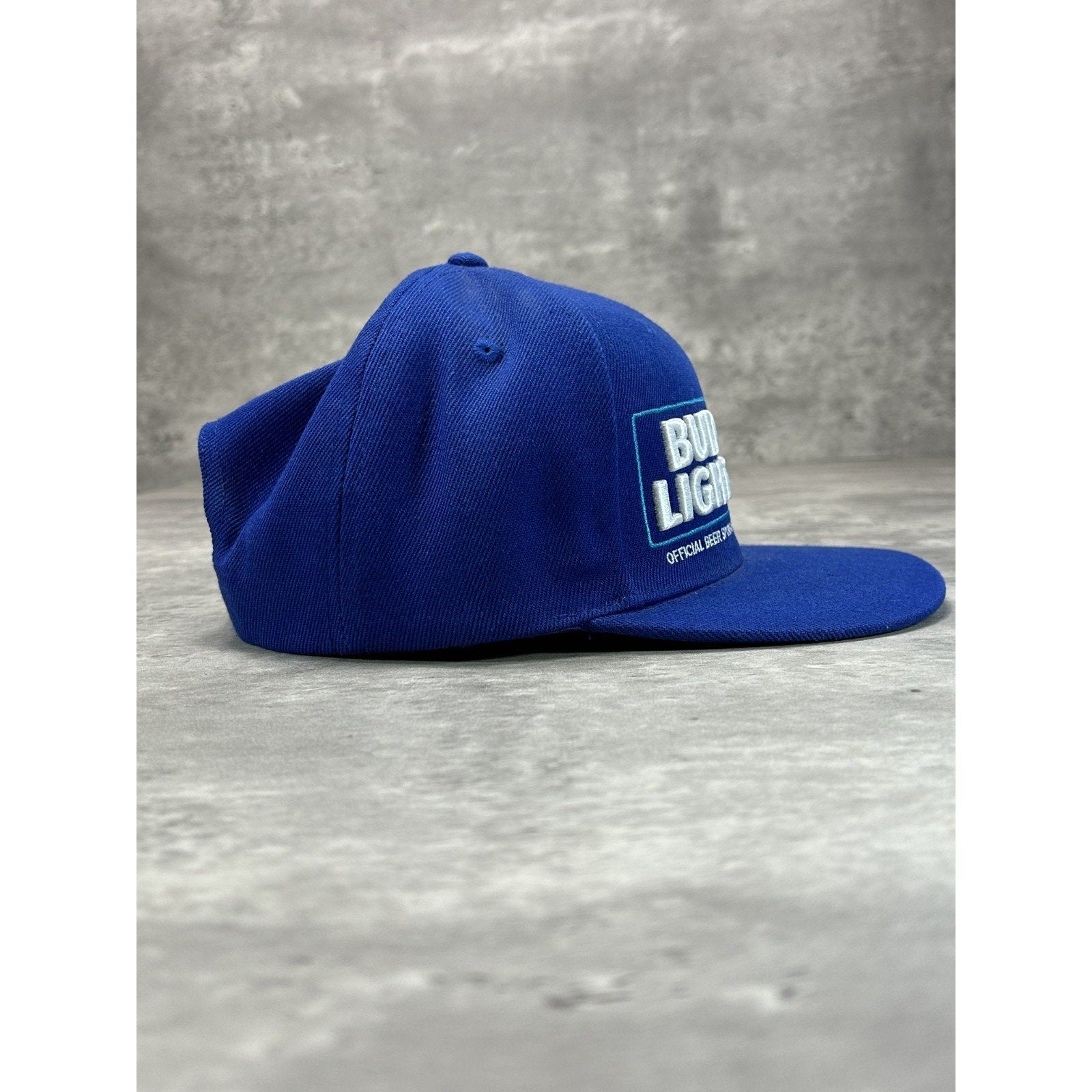 Super Bowl LII NFL Bud Lite Embroidered Logo Football Snapback Hat OSFA