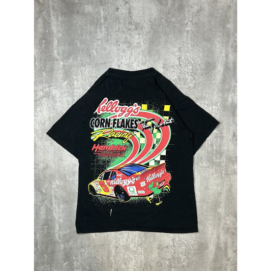 Vintage 1998 Terry Labonte #5 Nascar Big Graphic Kellogs T-Shirt Size Large