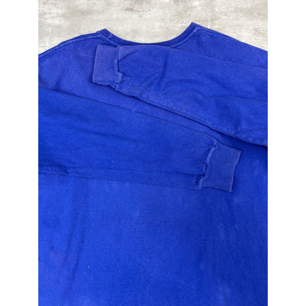 Vintage 90s Polo Ralph Lauren Embroidered Spellout Long Sleeve T-Shirt Sz Medium