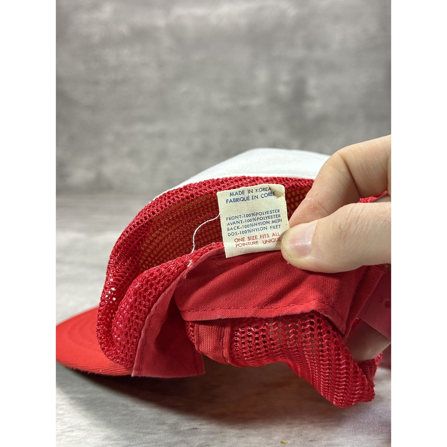 Vintage 80s Id Rather Push A Chevy Than Drive A Ford Trucker Snapback Hat OSFA