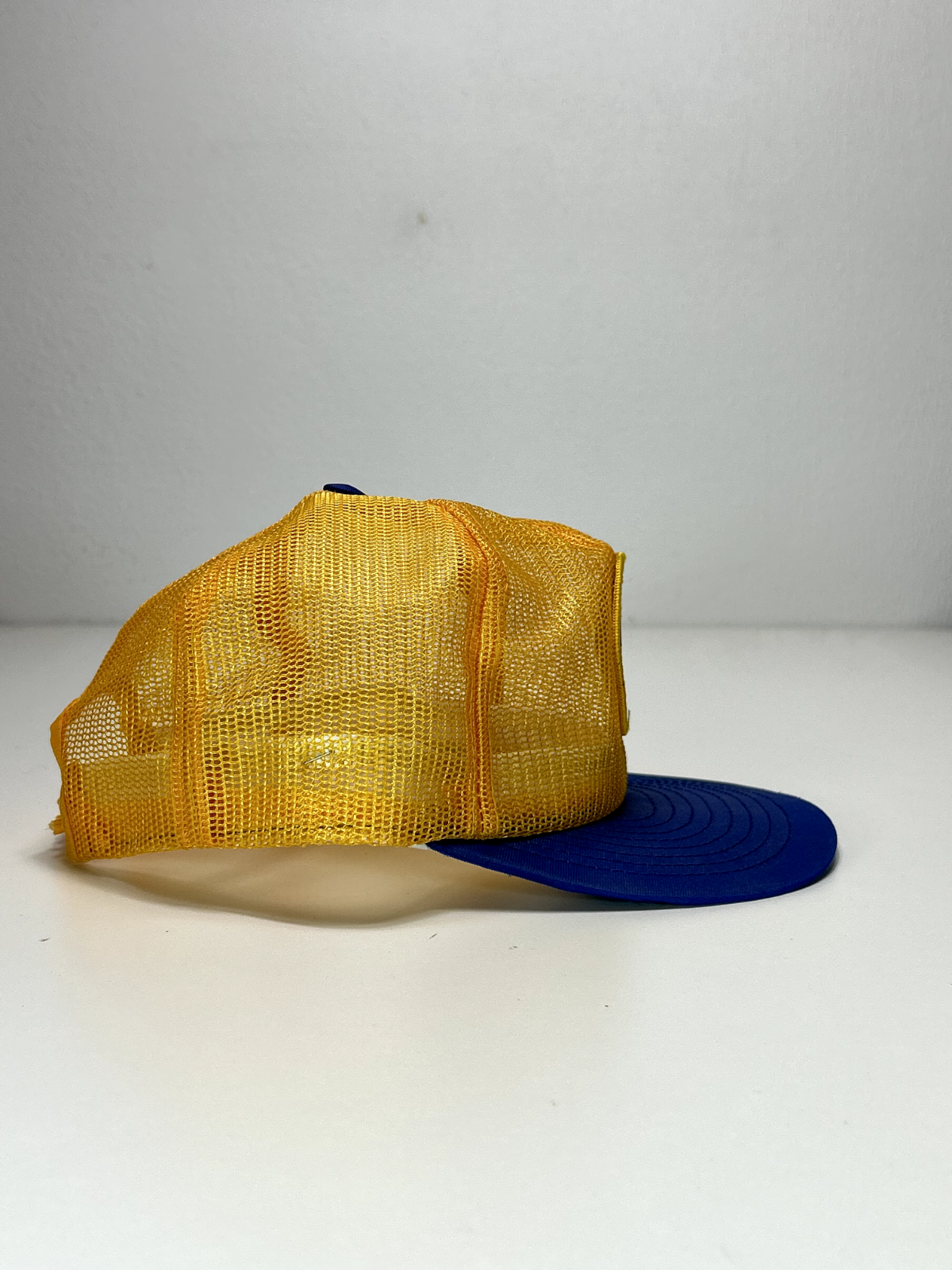 Vintage 80s NAPA Embroidered Patch Mesh Snapback Hat OSFA