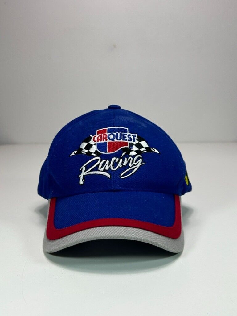 Vintage Kyle Busch Nascar Carquest Racing Strapback Hat OSFA