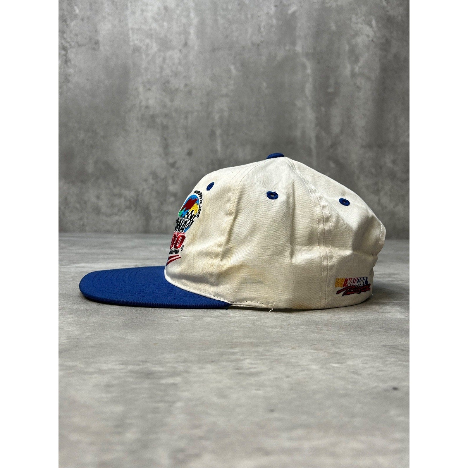Vintage Daytona 500 Nascar Embroidered Spellout Snapback Hat OSFA