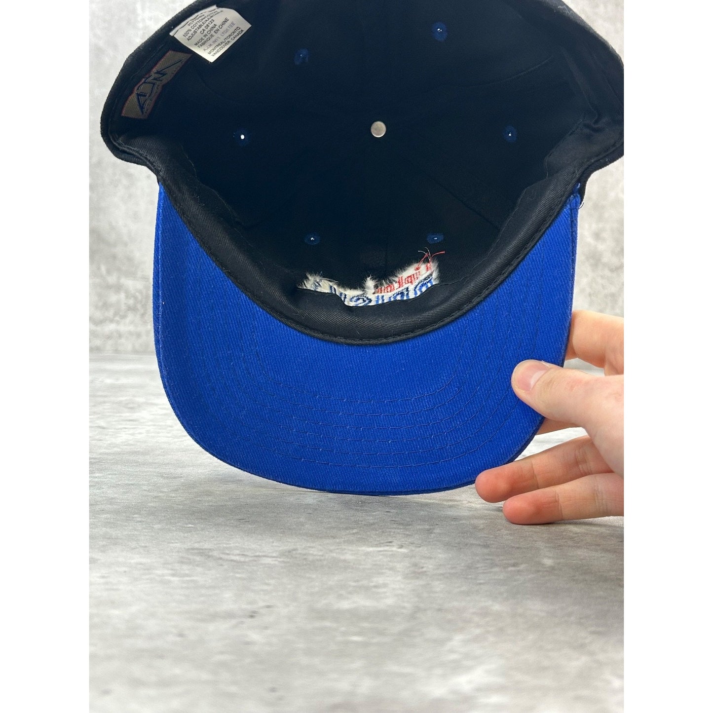 Vintage 90s Lipton Brisk Embroidered Spellout Strapback Hat OSFA