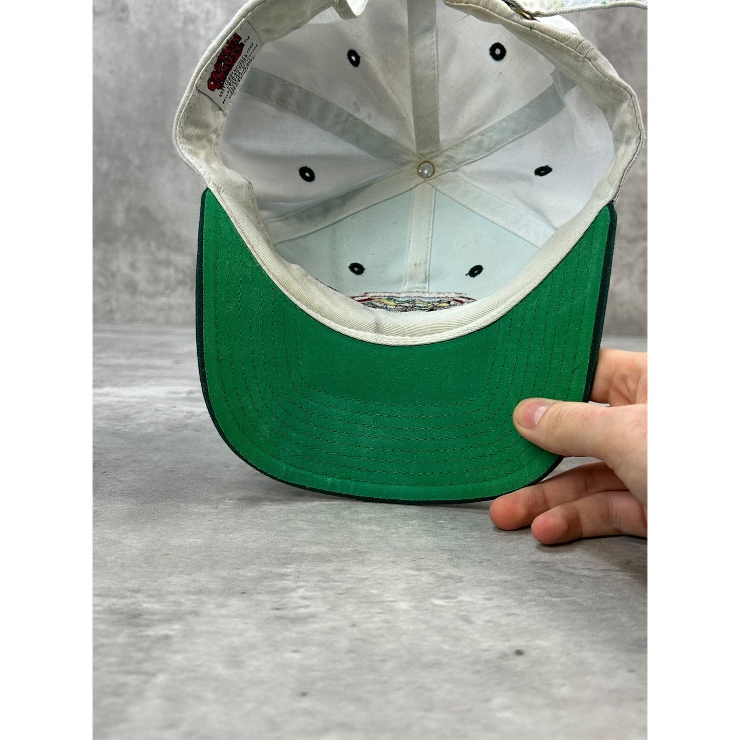 Vintage 1996 Minnesota Embroidered Spellout Destination Snapback Hat OSFA