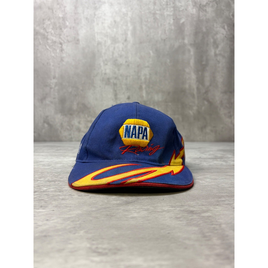 Vintage Napa Racing Embroidered Logo Nascar Strapback Hat OSFA