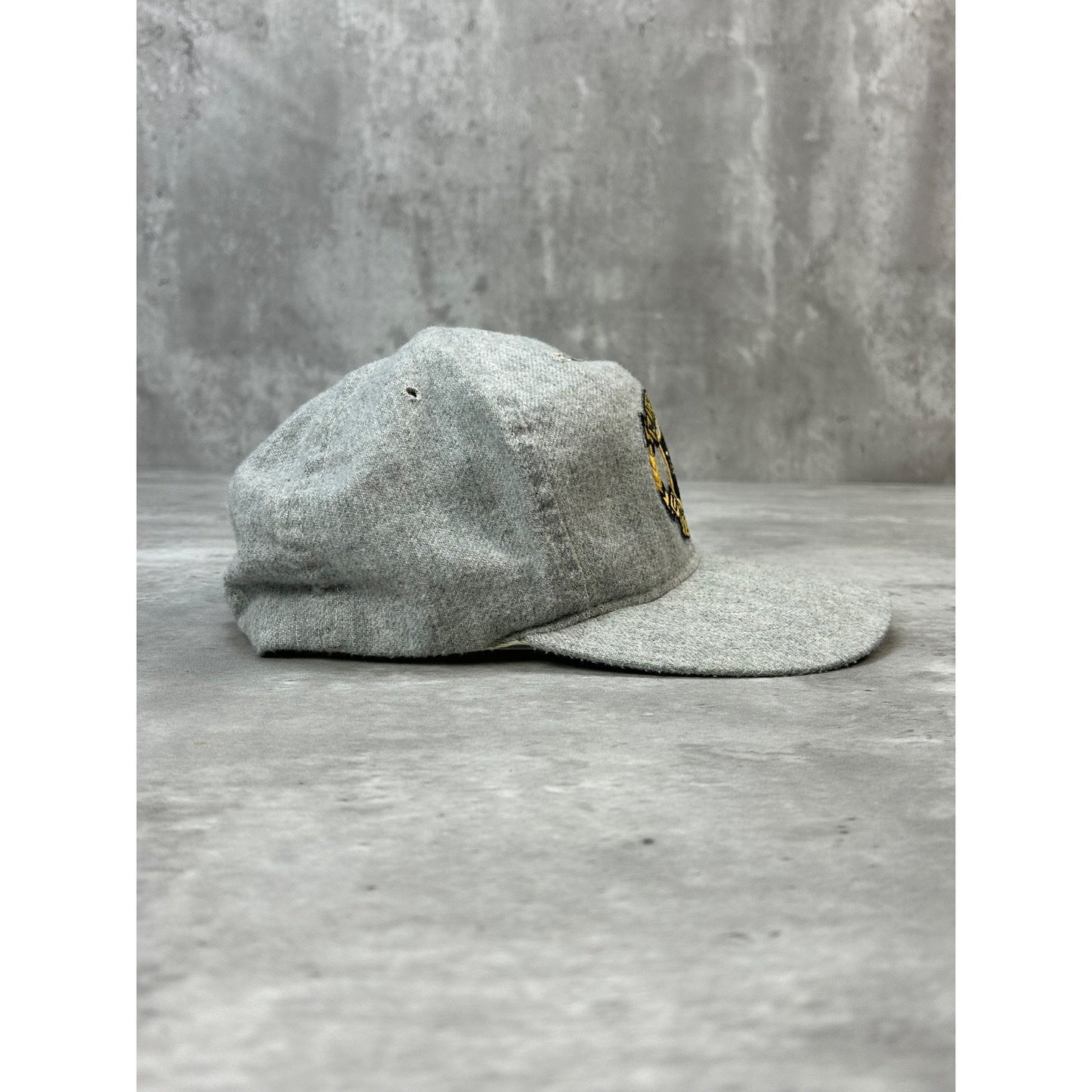 Vintage 90s Michigan Tech University NCAA Embroidered Spellout Snapback Hat OSFA