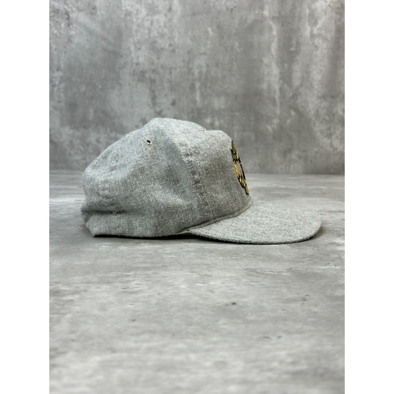 Vintage 90s Michigan Tech University NCAA Embroidered Spellout Snapback Hat OSFA