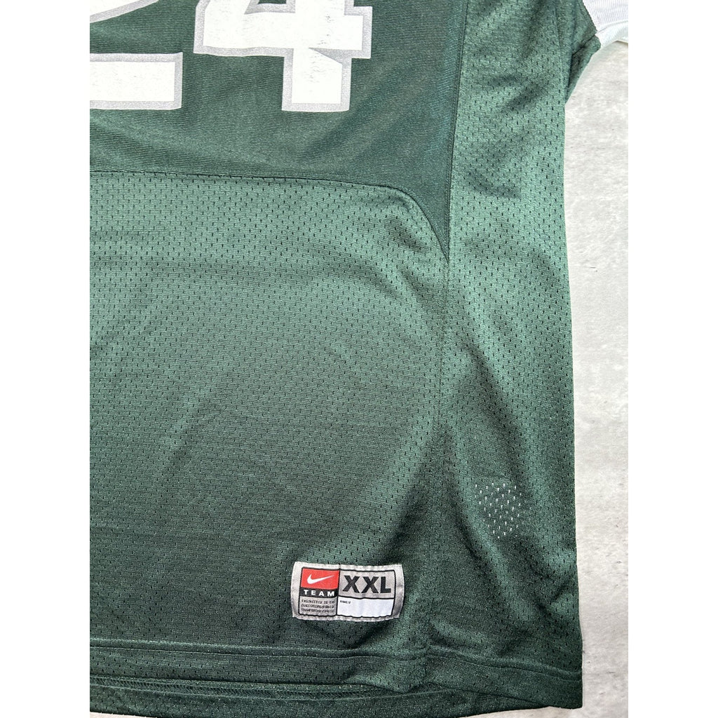 Vintage Michigan State Spartans #24 NCAA Two Tone Nike Football Jersey Size 2XL