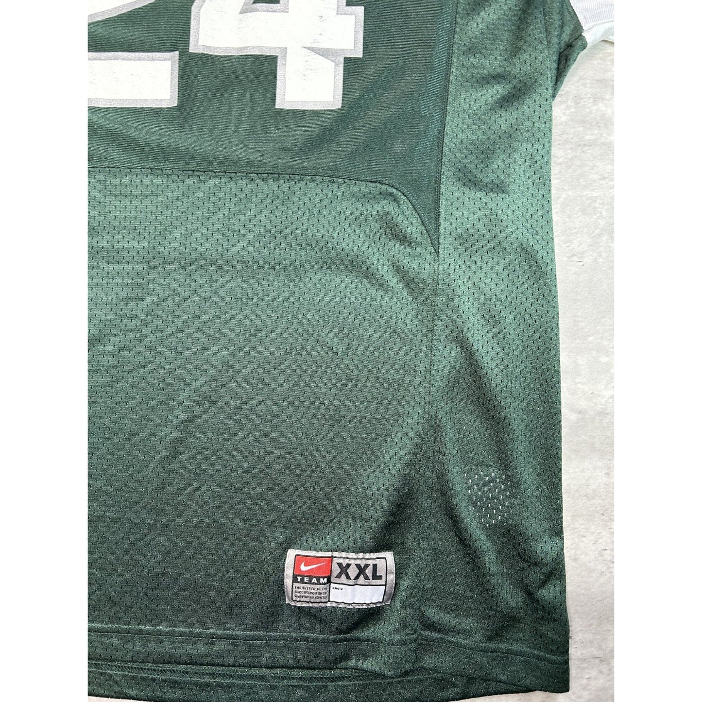 Vintage Michigan State Spartans #24 NCAA Two Tone Nike Football Jersey Size 2XL