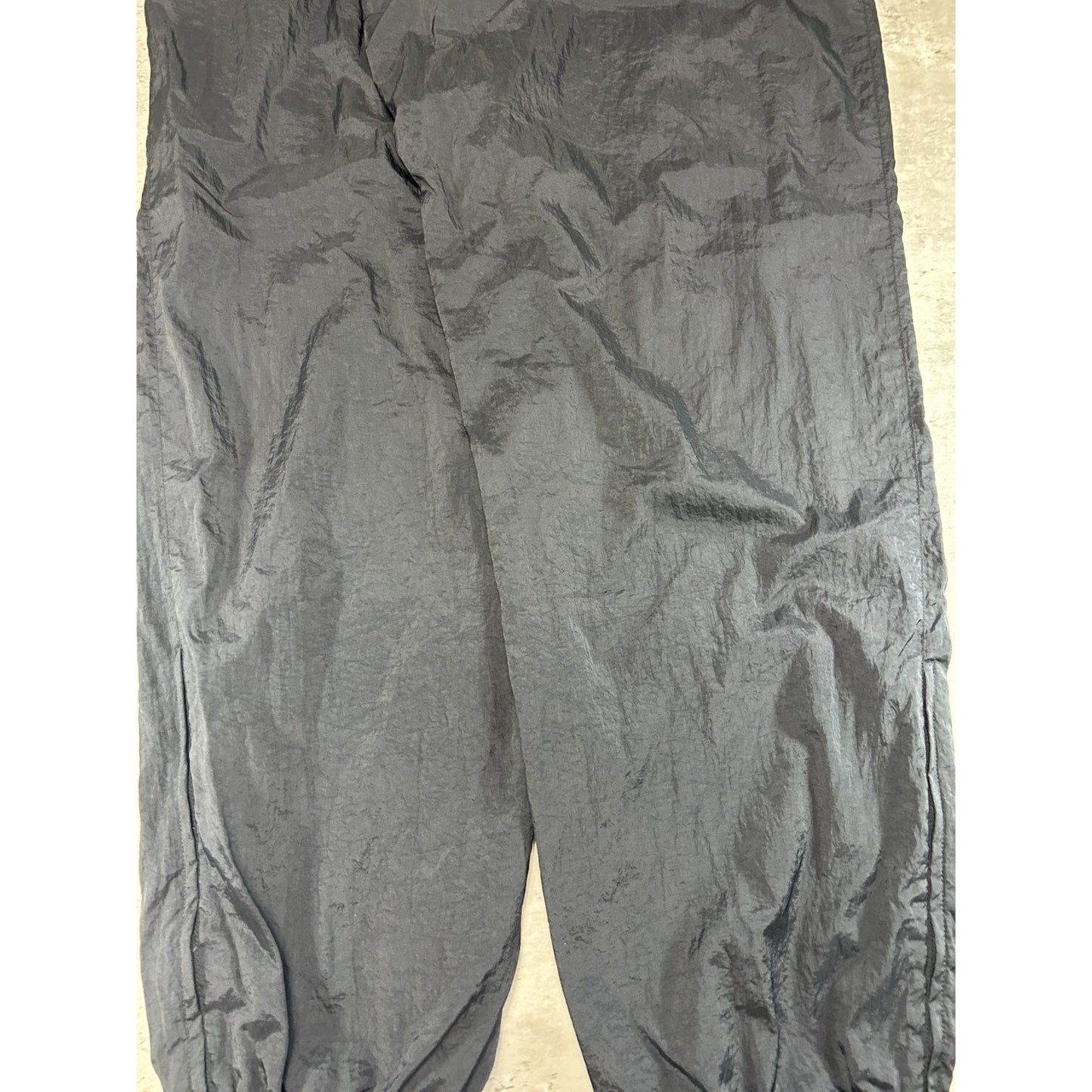 Vintage 80s/90s Nike Embroidered Tonal Logo Nylon Track Pants Size XXL