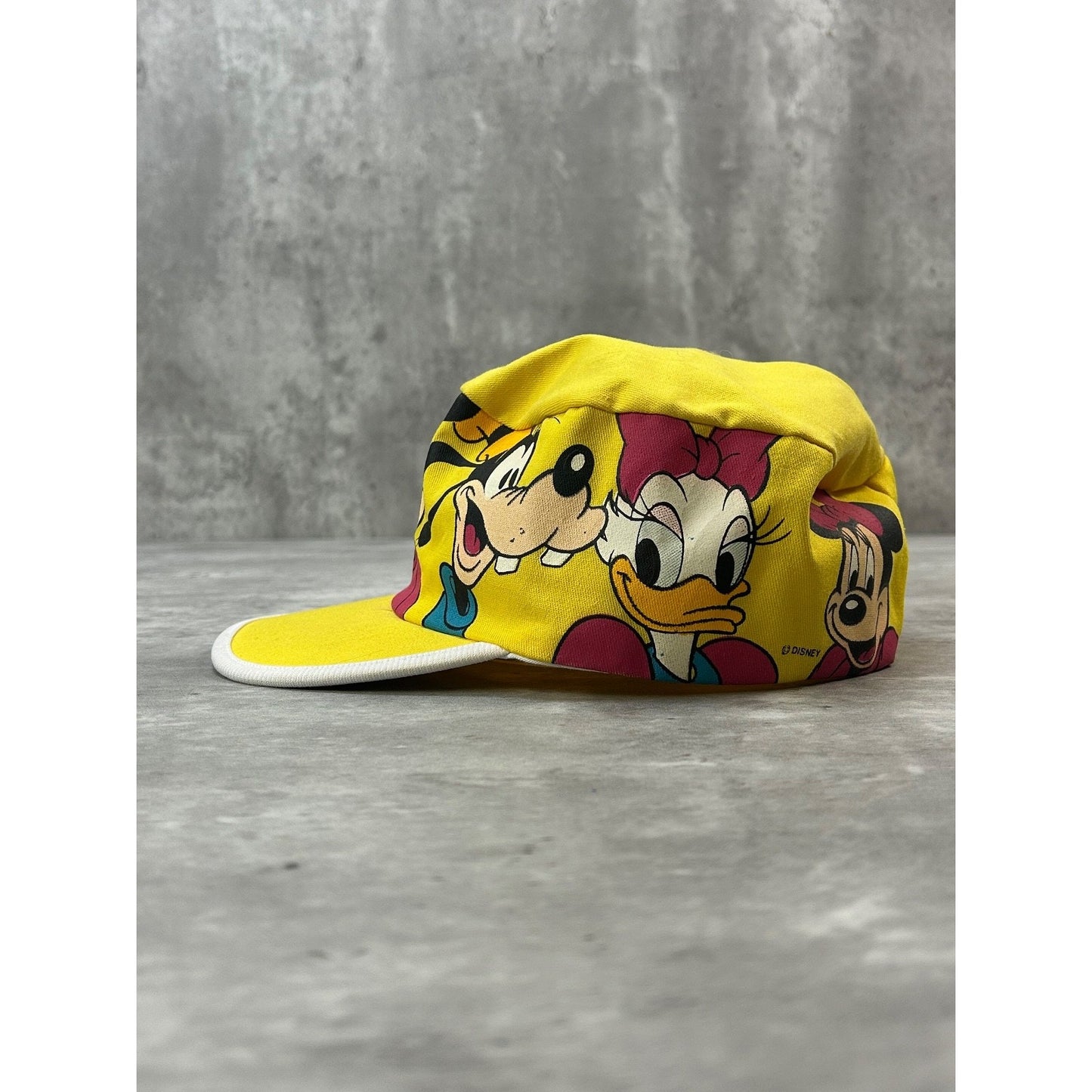 Vintage 80s/90s Disney Mickey Mouse & Friends Graphic Hat OSFA