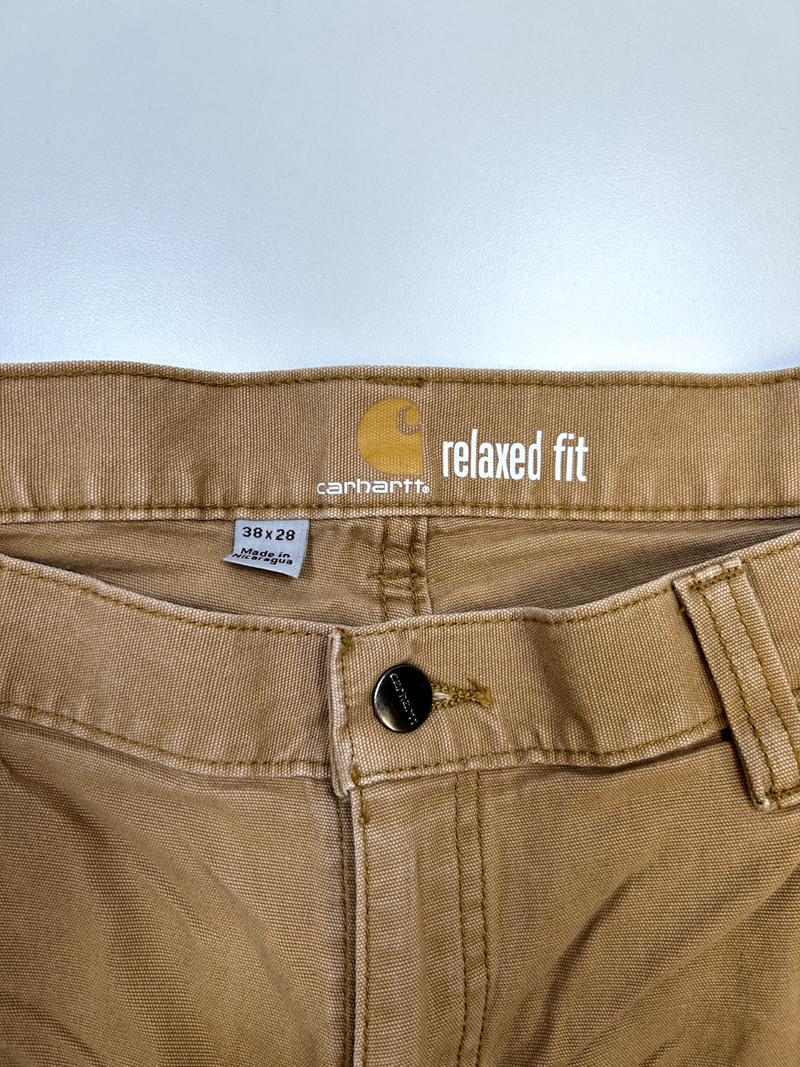 Carhartt Relaxed Fit Canvas Workwear Pants Size 39W