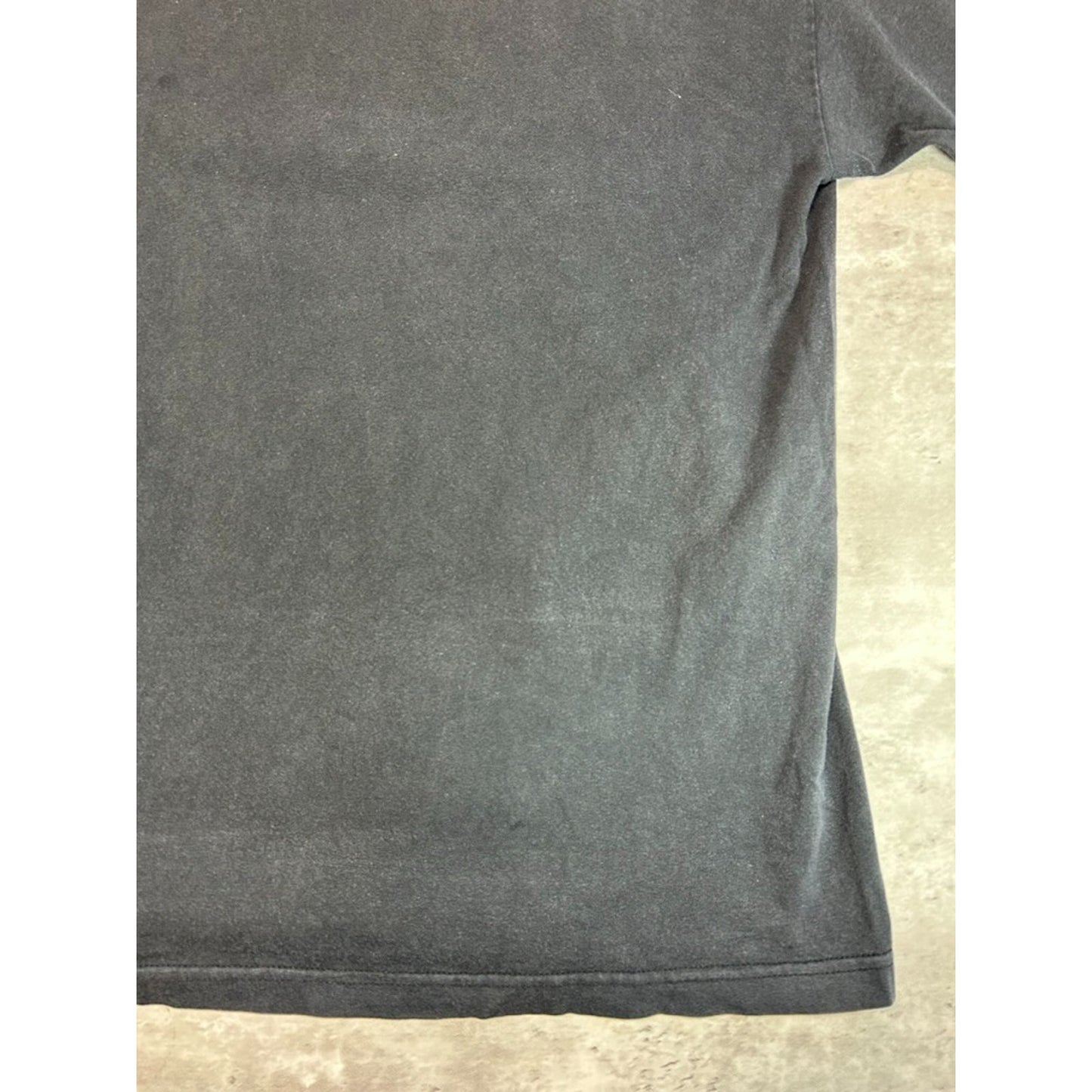 Vintage Y2K Etnies Skateboards Graphic Spellout T-Shirt Size XL Black