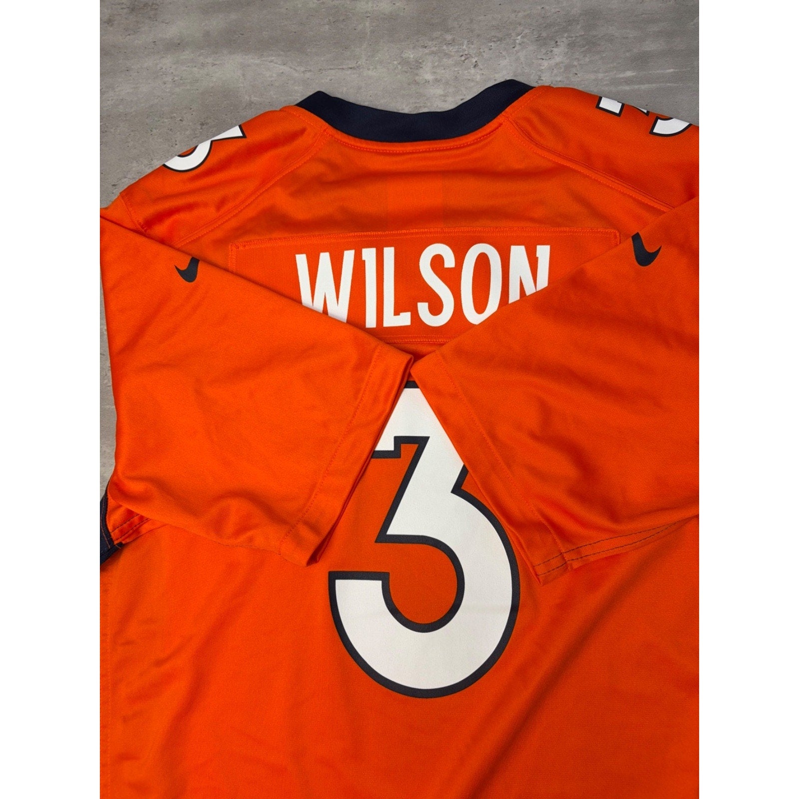 Russell Wilson #3 Denver Broncos NFL Nike Football Jersey Size Large