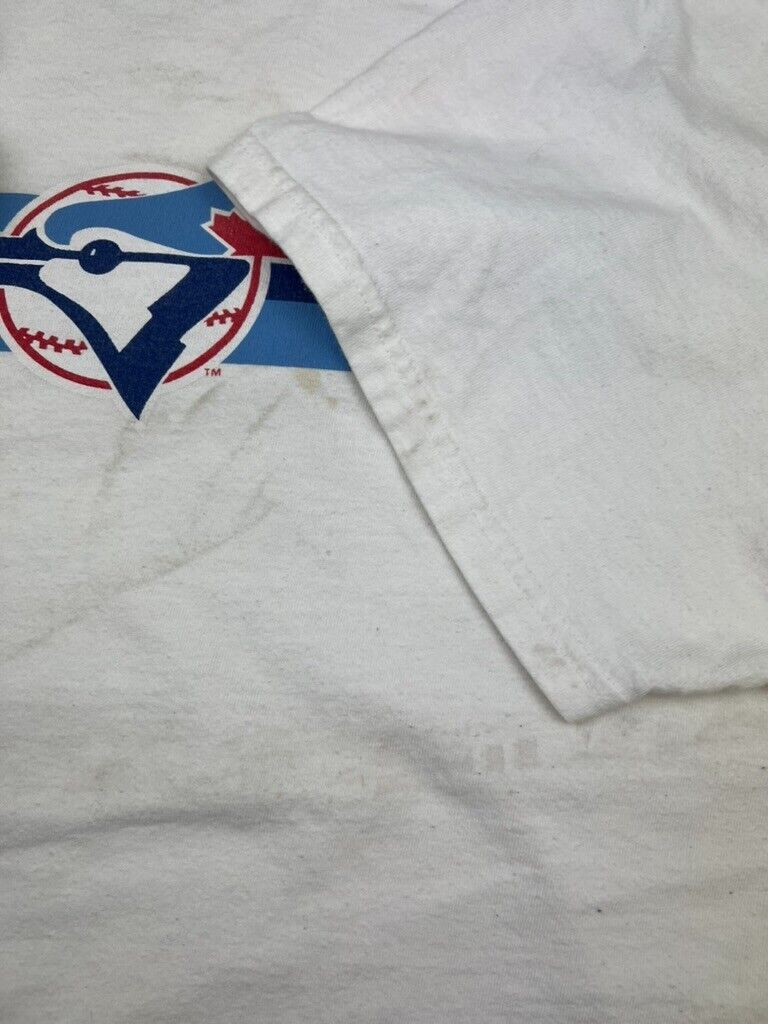 Toronto Blue Jays MLB Nike Box Logo Graphic T-Shirt Size Large XXL White