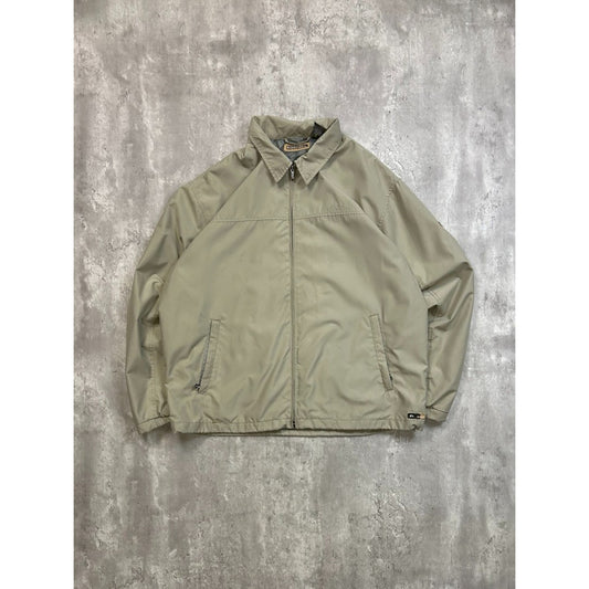 Vintage Y2K Quiksilver Full Zip Collared Harrington Style Jacket Size XL