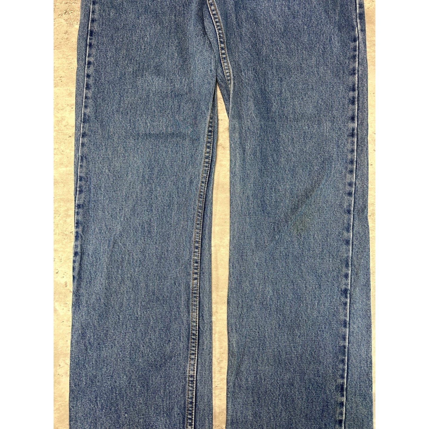 Vintage 90s Levis Red Tab Medium Wash Denim Pants Size 34 Blue