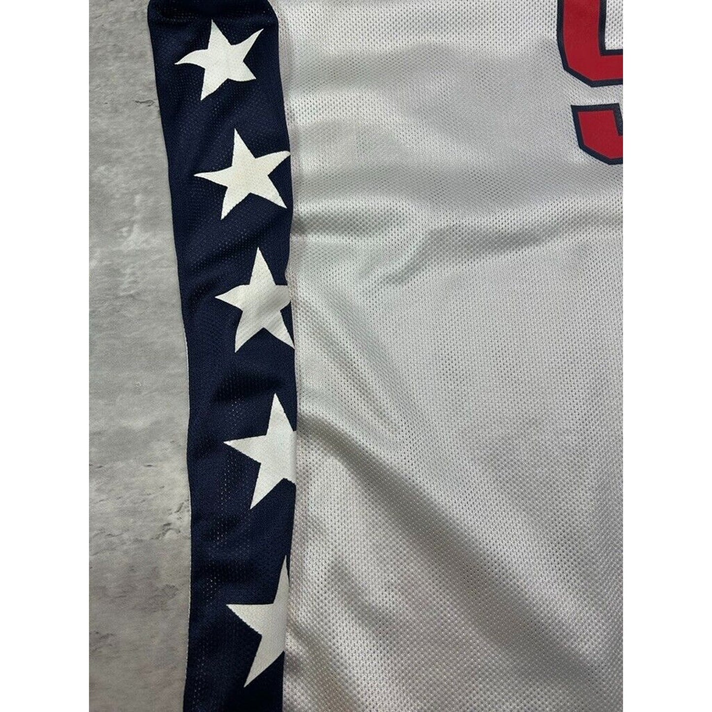 Vintage Jason Kidd #5 USA Olympics Dream Team Reebok Basketball Jersey Size 2XL