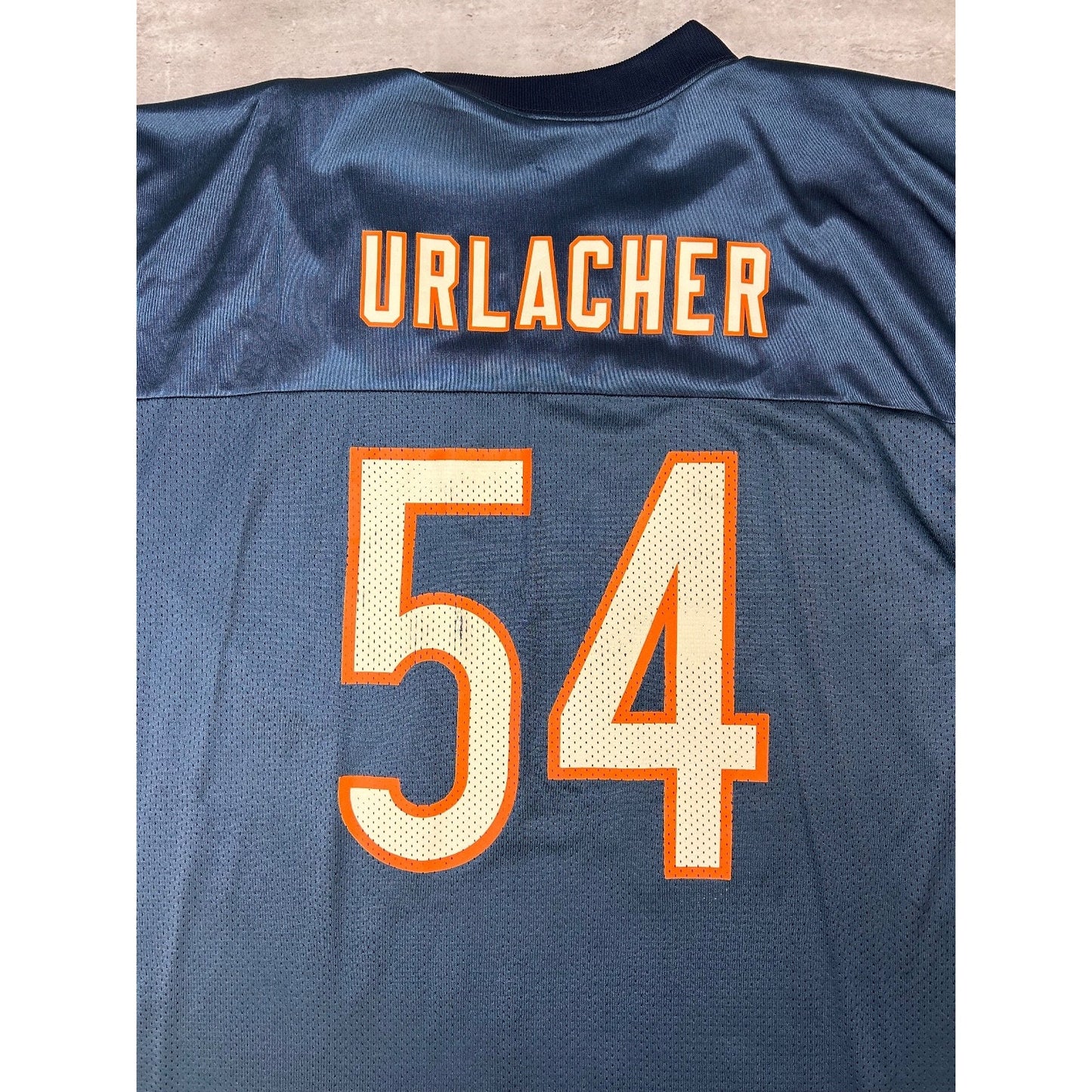 Vintage Brian Urlacher #54 Chicago Bears Reebok Football Jersey Size Large