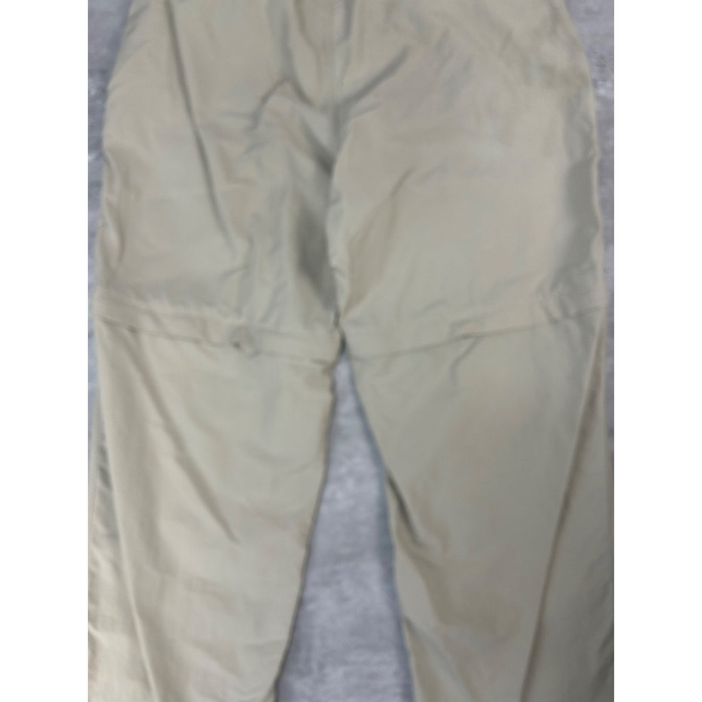 Vintage Columbia PFG Multi Pocket Convertible Nylon Fishing Pants Size Medium